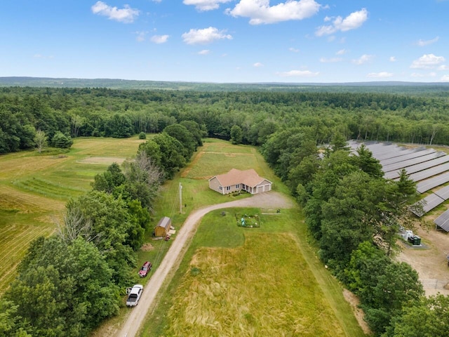 29 Folly Farm Rd, Lebanon, ME 04027 - view of rural area with a heavily wooded area