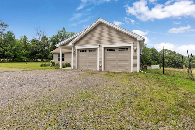 29 Folly Farm Rd, Lebanon, ME 04027 - view of detached garage