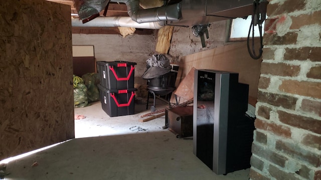 236 Birch St, Bangor, ME 04401 - view of unfinished basement