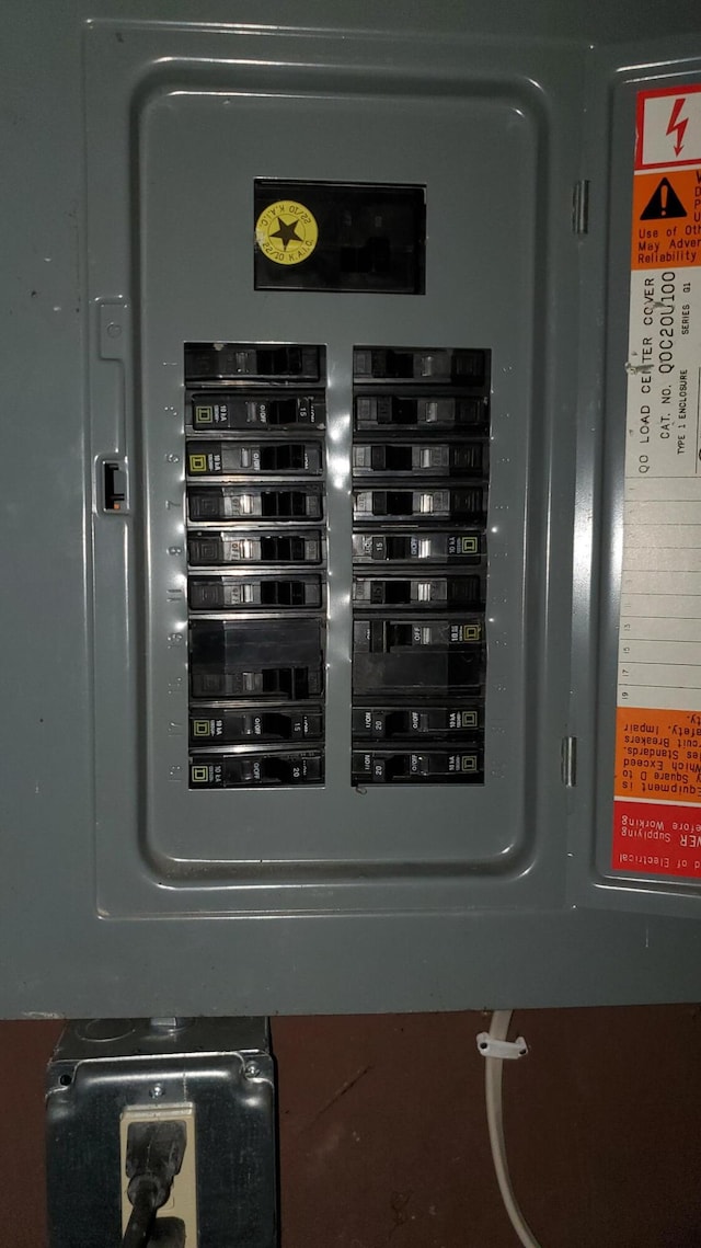 236 Birch St, Bangor, ME 04401 - utility room with electric panel