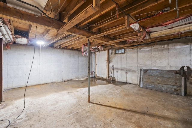 14 Lakeshore Dr, Belgrade, ME 04918 - view of unfinished below grade area