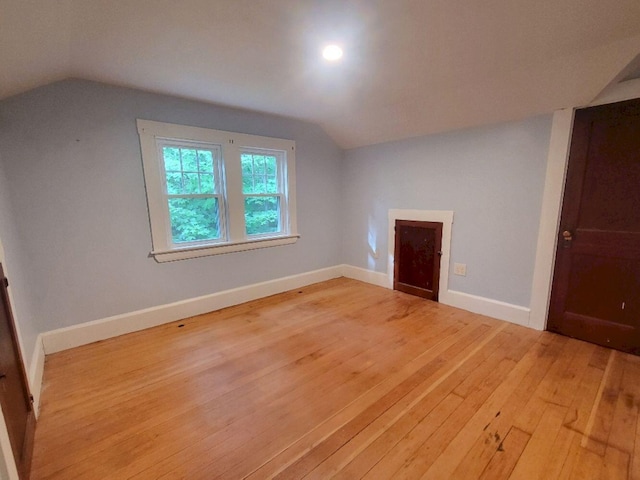 12 Allen St, Wilton, ME 04294 - bonus room featuring lofted ceiling and light wood-style floors