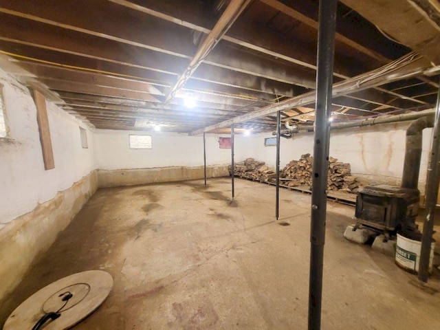 12 Allen St, Wilton, ME 04294 - view of unfinished below grade area