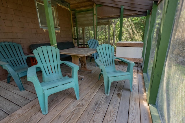 LOT4 Brimstone Rd, Lagrange, ME 04453 - view of sunroom / solarium
