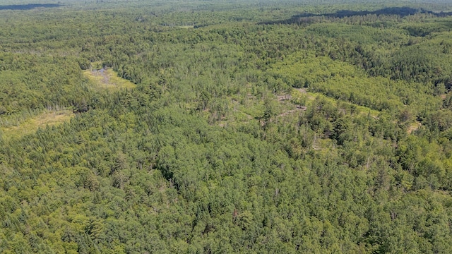 LOT4 Brimstone Rd, Lagrange, ME 04453 - aerial view of property and surrounding area featuring a heavily wooded area