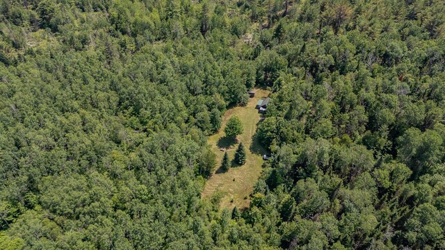 LOT4 Brimstone Rd, Lagrange, ME 04453 - aerial view of property and surrounding area with a heavily wooded area