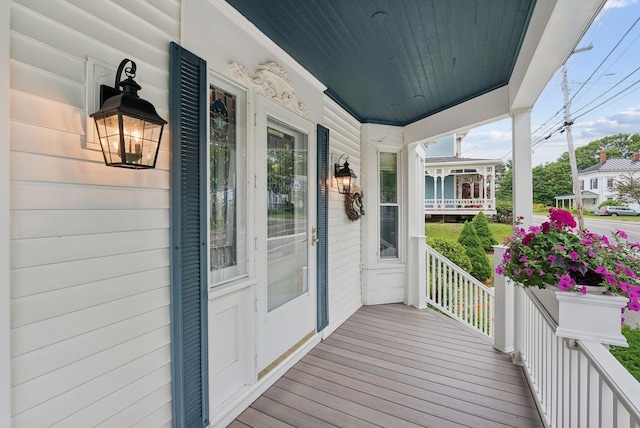 709 High St, Bath, ME 04530 - view of wooden porch