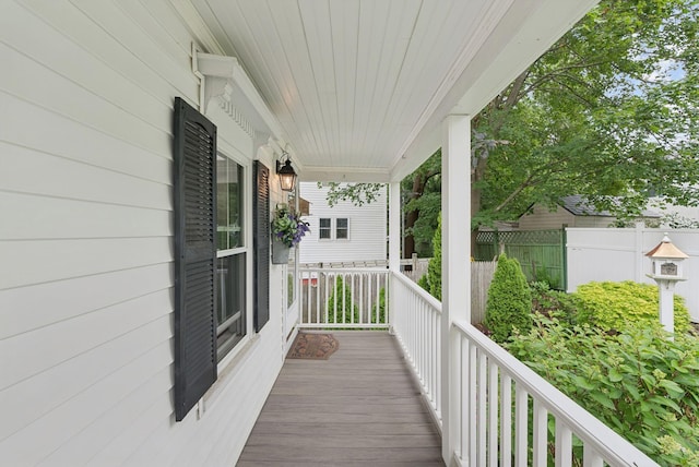 709 High St, Bath, ME 04530 - view of wooden porch