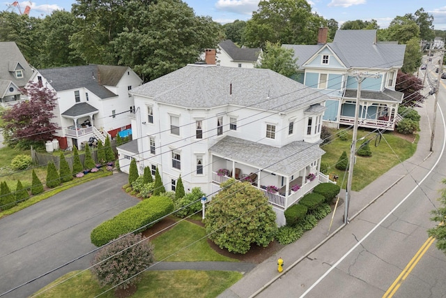 709 High St, Bath, ME 04530 - aerial view