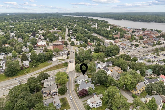 709 High St, Bath, ME 04530 - aerial view of a nearby body of water