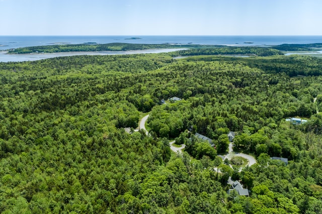LOT29 Sagamore Dr Unit 29, Tbb, Phippsburg, ME 04562 - aerial overview of property's location featuring a forest and a large body of water
