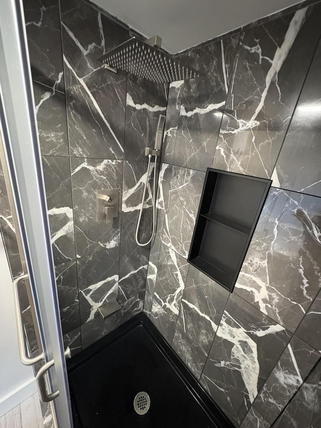 429 Rte 3, Palermo, ME 04354 - bathroom view of a marble finish shower