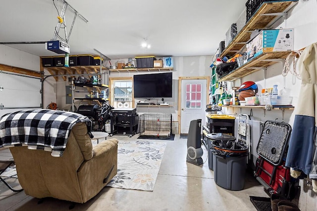 15 Fieldstone Dr, Augusta, ME 04330 - garage with a garage door opener