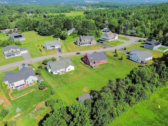 15 Fieldstone Dr, Augusta, ME 04330 - aerial view of residential area with a forest