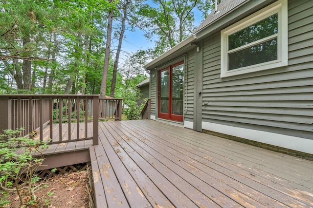 14 Pinewood Cir, Biddeford, ME 04005 - view of wooden terrace