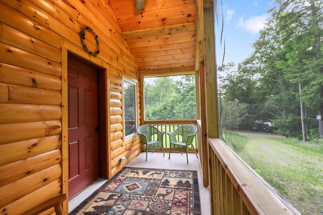 92 Cottage Shore Dr, Holden, ME 04429 - view of wooden terrace