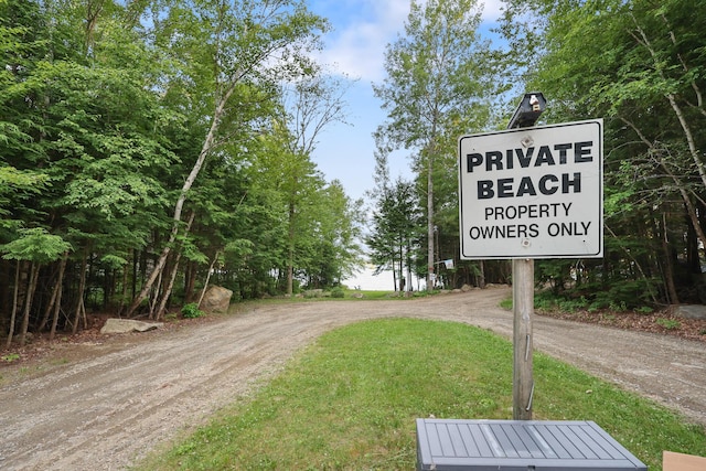 92 Cottage Shore Dr, Holden, ME 04429 - view of road