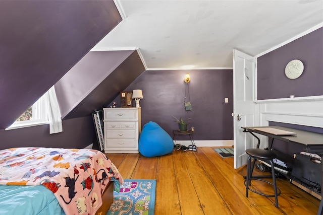 141 Centre St, Bath, ME 04530 - bedroom featuring wood-type flooring and baseboards