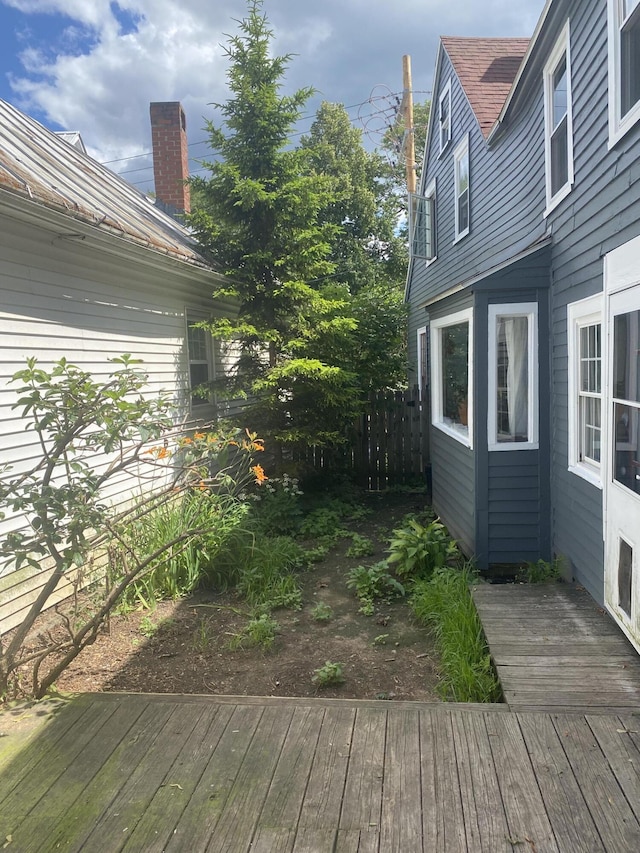 141 Centre St, Bath, ME 04530 - view of deck