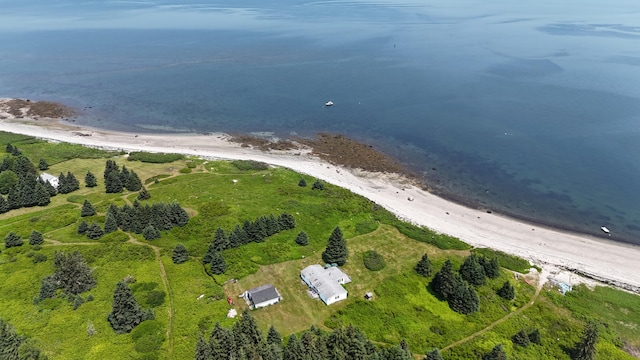 8 Bar Is, Tremont, ME 04674 - aerial view of property's location featuring local beach