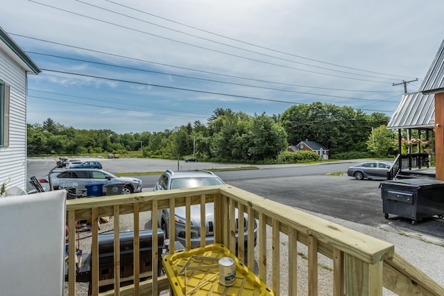20 Elmwood Ave, Westbrook, ME 04092 - view of wooden deck