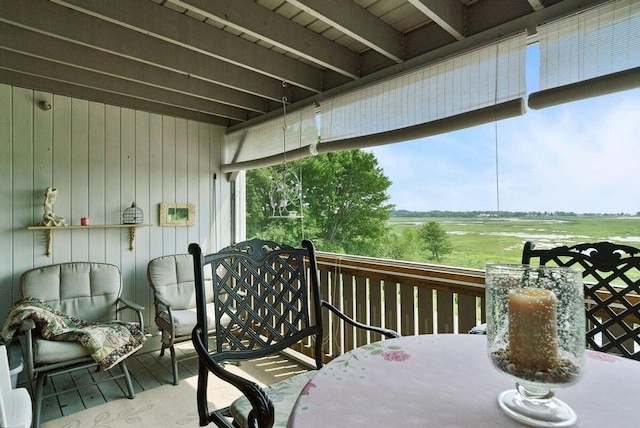 1801 Post Rd Unit 110, Wells, ME 04090 - deck with outdoor dining area