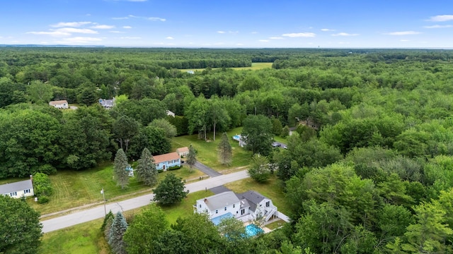 13 Wildbrook Dr, Biddeford, ME 04005 - bird's eye view of a heavily wooded area