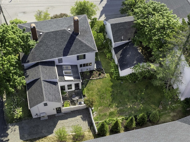 12 Center St, Machias, ME 04654 - aerial view of property and surrounding area