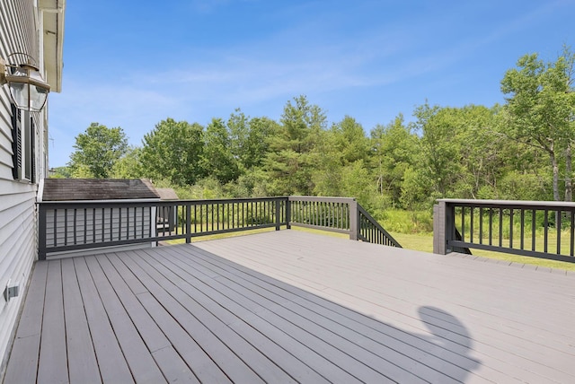 19 Straw Rd, Gorham, ME 04038 - view of deck