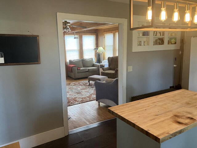 16 N Main St, Morrill, ME 04952 - dining room with ceiling fan