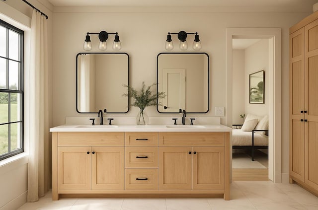 2 Moxie Ln, Biddeford, ME 04005 - bathroom featuring double vanity and ensuite bathroom