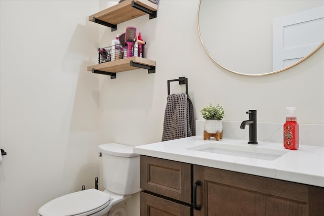 27 Meadow View Dr, Readfield, ME 04355 - half bath with vanity and toilet