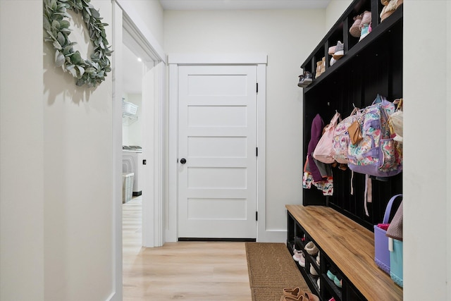 27 Meadow View Dr, Readfield, ME 04355 - mudroom with light wood finished floors