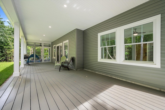 27 Meadow View Dr, Readfield, ME 04355 - view of wooden porch