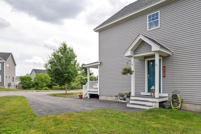 136-138 Blue Spruce Farm Rd, Westbrook, ME 04092 - view of front of property with a front yard