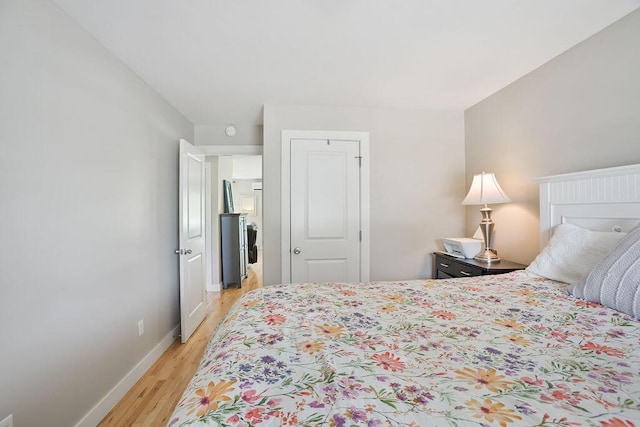 136-138 Blue Spruce Farm Rd, Westbrook, ME 04092 - bedroom with light wood-style flooring and baseboards
