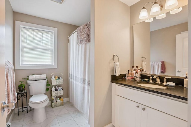 136-138 Blue Spruce Farm Rd, Westbrook, ME 04092 - bathroom featuring vanity and a shower with shower curtain