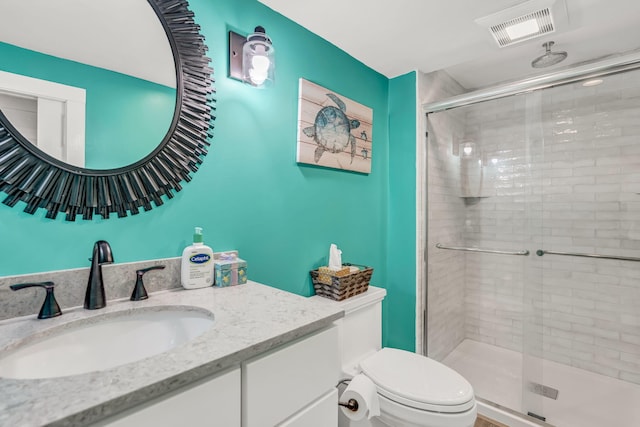 1511 Alna Rd, Alna, ME 04535 - full bathroom with a shower stall and vanity