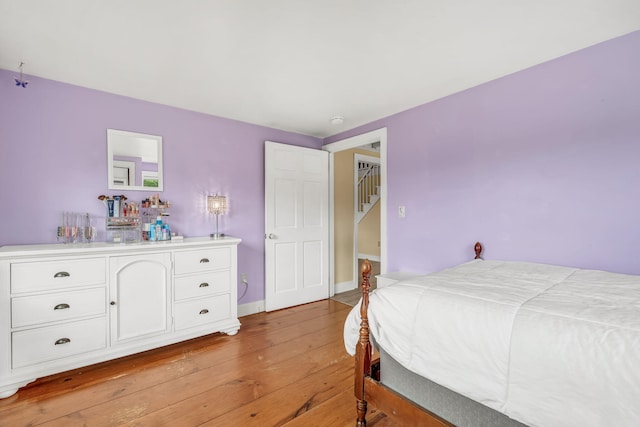 1511 Alna Rd, Alna, ME 04535 - bedroom featuring light wood-type flooring and baseboards