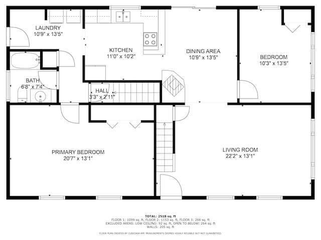1511 Alna Rd, Alna, ME 04535 - view of floor plan / room layout