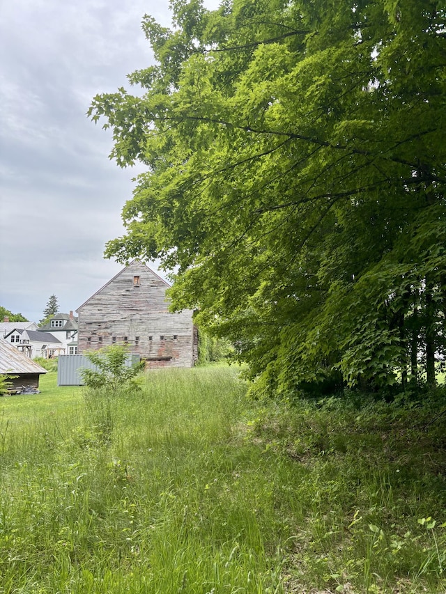 53 Main St, Phillips, ME 04966 - view of yard with an outdoor structure