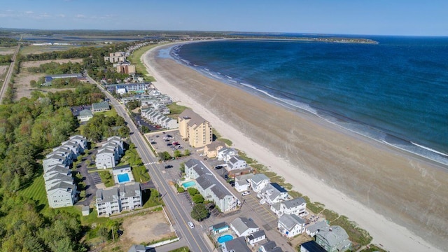 191 E Grand Ave Unit 506, Old Orchard Beach, ME 04064 - aerial view of property and surrounding area featuring extended coastline