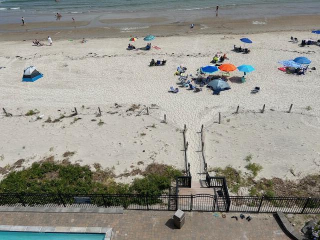 191 E Grand Ave Unit 506, Old Orchard Beach, ME 04064 - bird's eye view of unending shoreline