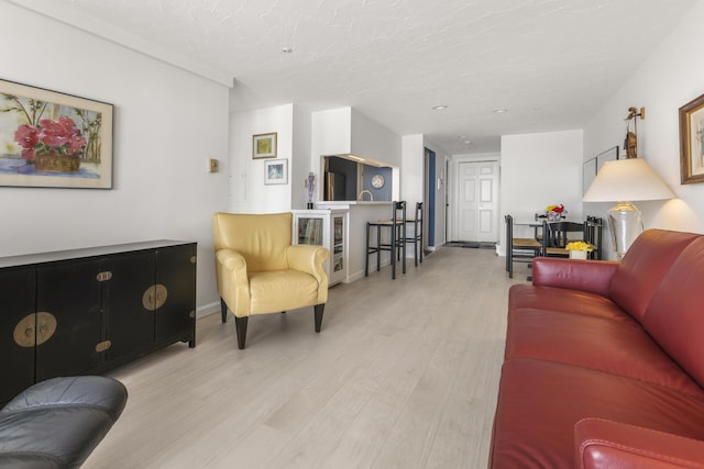 191 E Grand Ave Unit 506, Old Orchard Beach, ME 04064 - living room with wood finished floors and baseboards