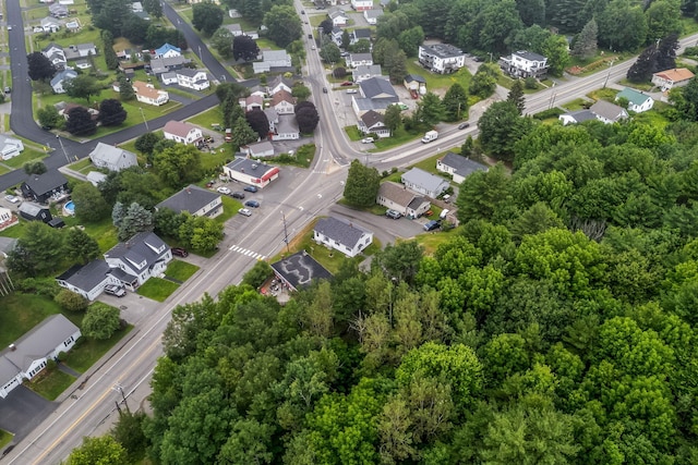 233 Northern Ave, Augusta, ME 04330 - aerial overview of property's location with nearby suburban area