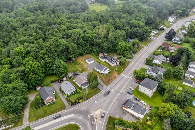 233 Northern Ave, Augusta, ME 04330 - aerial view of property's location featuring nearby suburban area and a forest