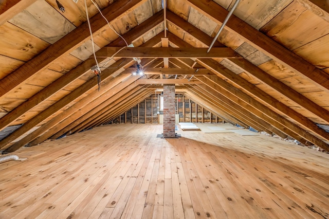 233 Northern Ave, Augusta, ME 04330 - view of attic