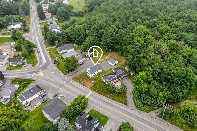 233 Northern Ave, Augusta, ME 04330 - bird's eye view of a forest