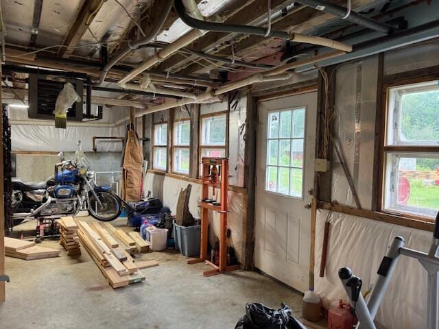 152 Cross Rd, Alna, ME 04535 - below grade area with plenty of natural light