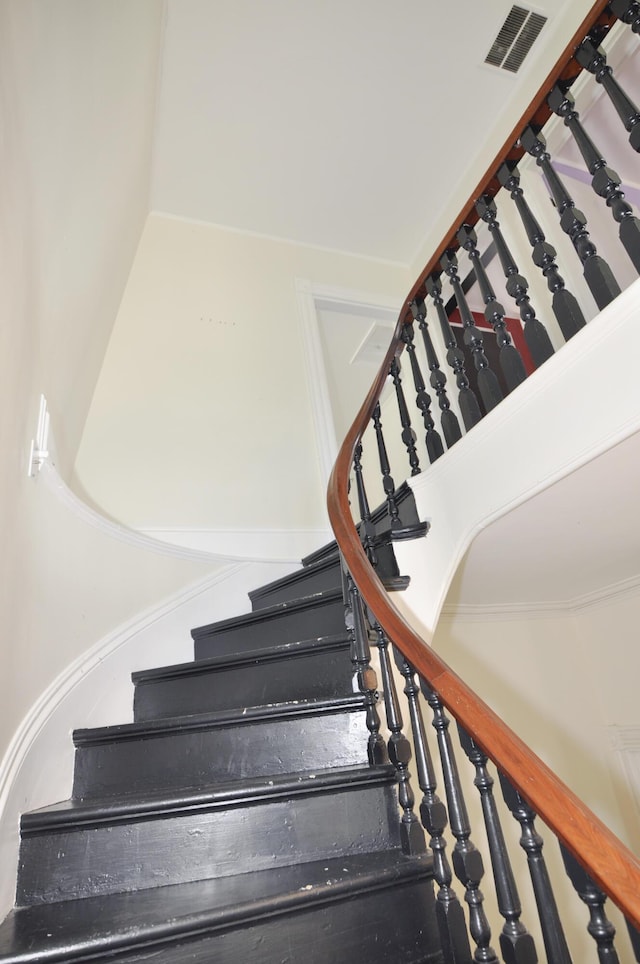 56 Holyoke St, Brewer, ME 04412 - view of staircase